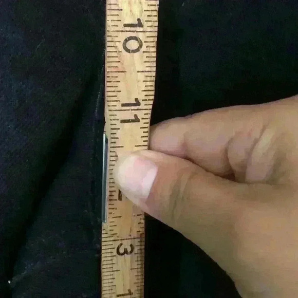 Vtg St John's Bay Black Boot Cut Jeans Women 16 Tall - Picture 5 of 14